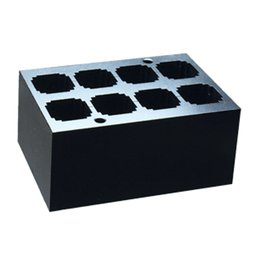 Dry Bath Block BSH100-CV for Benchmark Scientific MyBlock Mini - Hold 8 Cuvettes Dry Bath Block BSH100-CV for Benchmark Scientific MyBlock Mini - Hold 8 Cuvettes