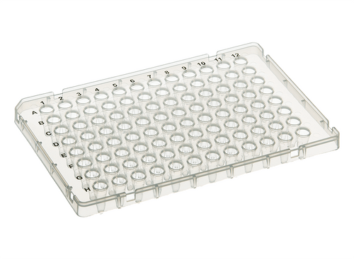 Stellar Scientific P96-104 Low Profile Semi Skirted FAST PCR Plate With A1 Notch and Raised Edges for ABI  Family of qPCR Thermal Cyclers 3426-00