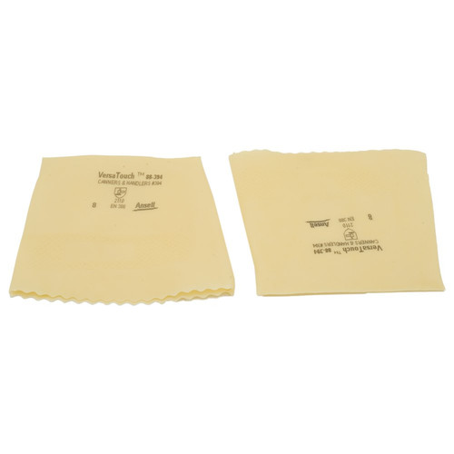 Shel Lab Bactron Cuffs, Latex,  Medium Size # 8 (Pair)