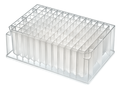 Stellar Scientific Polypropylene 2mL Deep Well Plates with Square Wells and V-Bottom for Liquid Handling and Sample Storage Stellar Scientific Polypropylene 2mL Deep Well Plates with Square Wells and V-Bottom for Liquid Handling and Sample Storage