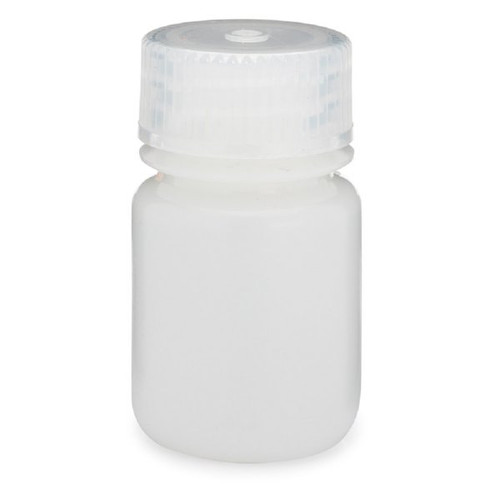 30mL Wide Mouth HDPE Round Bottom Lab Storage Bottle 7010030 for storing powders and Liquids - Lab Supplies - Stellar Scientific