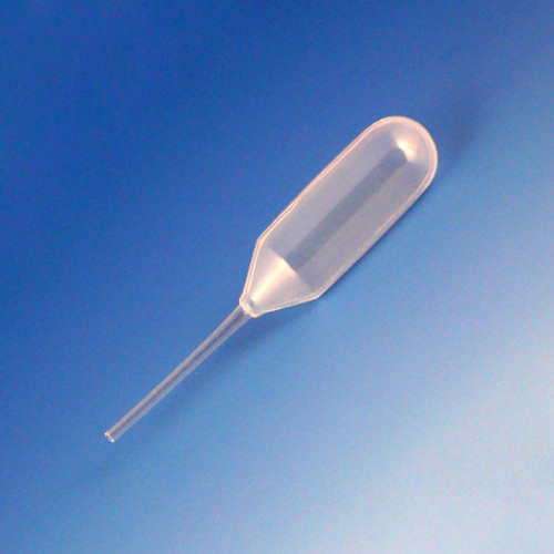 Globe Scientific 134010 Plastic Non-Sterile Transfer Pipette with Large Dropper Bulb for Use in Clinical and Research Laboratories - Lab Supplies - Stellar Scientific