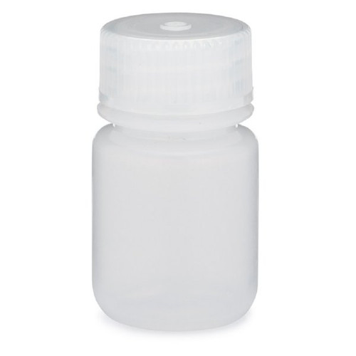 30mL Wide Mouth LDPE Lab Storage Bottle with Rounded Bottom and Polypropylene Cap,7020030, for storing viscous liquids and powders - Lab Supplies - Stellar Scientific