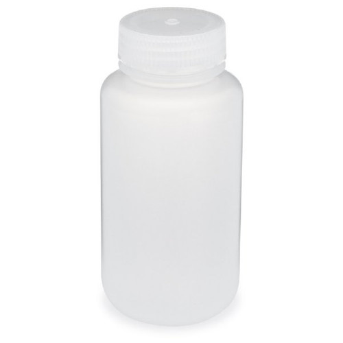 250mL Wide Mouth Polypropylene Lab Storage Bottle 7000250 for storing powders and Liquids - Lab Supplies - Stellar Scientific