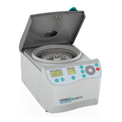 Hermle Z207M high-speed benchtop microcentrifuge  with three different rotor options including prep columns- Lab Equipment - Stellar Scientific