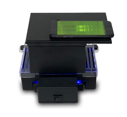 Accuris E1200 All In One DNA Gel Tank with Built in Blue LED Transilluminator And Gel Doc Hood For Capturing Images with your Cell Phone