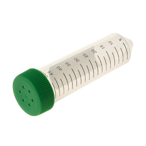 CellTreat 229475 Bio-Reaction Conical Tubes with .22um vented caps. 50mL  total volume. For use in seeding bioreactors, small scale suspension cell culture and other applications. 