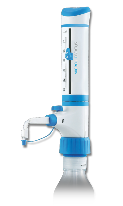 Microlit Beatus Bottle Top Dispenser For Lab Chemicals and Solvents - Lab Equipment - Stellar Scientific Microlit Beatus Bottle Top Dispenser For Lab Chemicals and Solvents - Lab Equipment - Stellar Scientific