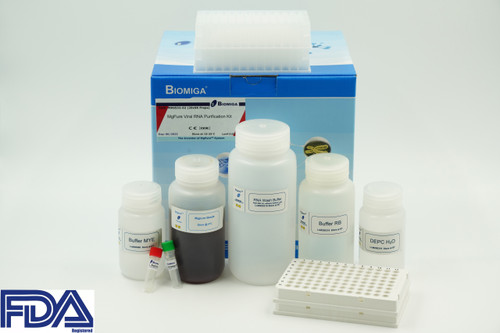 Biomiga mgpure magnetic Bead Extraction Kit For Extracting Viral RNA In 96 Well Plates - CE and FDA Registered - Nucleic Acid Extraction Kits - Stellar Scientific