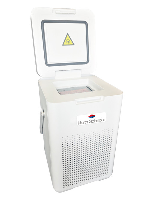 Messenger DM8501 Portable Ultra Low Temperature Freezer for Storing Vaccines and Laboratory Samples - Lab Freezers - Stellar Scientific