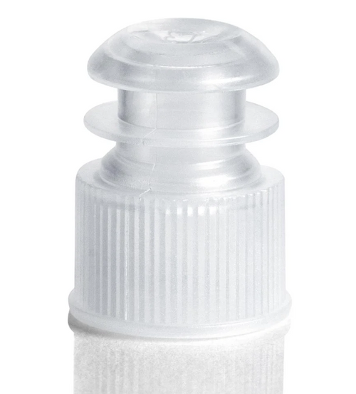 Globe Scientific Flange Caps for Sealing 13mm Glass Tubes 118240 - Lab Supplies - Stellar Scientific