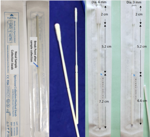 Stellar Scientific Nasal and Oral Swabs for COVID-19 Testing - Shown with Packaging - COVID-19 Supplies Stellar Scientific Nasal and Oral Swabs for COVID-19 Testing - Shown with Packaging - COVID-19 Supplies
