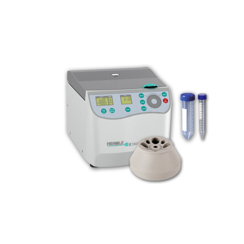 Hermle Z207-A-CMB Benchtop Laboratory Centrifuge with Combination Rotor for 15mL and 50mL Conical Tubes - Lab Equipment - Stellar Scientific