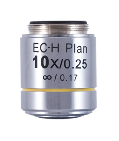 Motic EC-H Plan 10X Objective For Motic BA410 Compound Microscopes - Microscope Accessories - Stellar Scientific Motic EC-H Plan 10X Objective For Motic BA410 Compound Microscopes - Microscope Accessories - Stellar Scientific