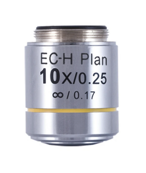 Motic EC-H Plan 10X Objective For Motic BA410 Compound Microscopes - Microscope Accessories - Stellar Scientific