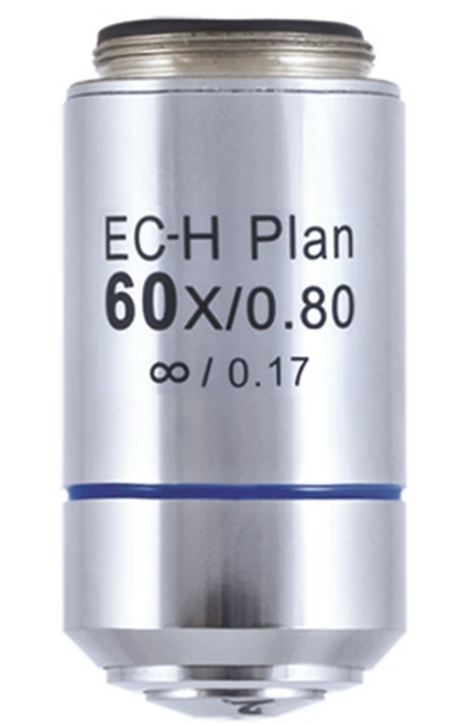 Motic EC-H Plan 60X Objective For Motic BA410 Compound Microscopes - Microscope Accessories - Stellar Scientific Motic EC-H Plan 60X Objective For Motic BA410 Compound Microscopes - Microscope Accessories - Stellar Scientific