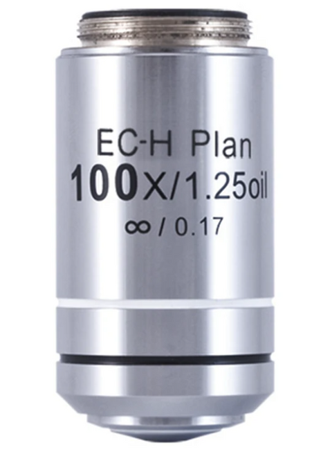 Motic EC-H Plan 100X Objective For Motic BA410 Compound Microscopes - Microscope Accessories - Stellar Scientific Motic EC-H Plan 100X Objective For Motic BA410 Compound Microscopes - Microscope Accessories - Stellar Scientific