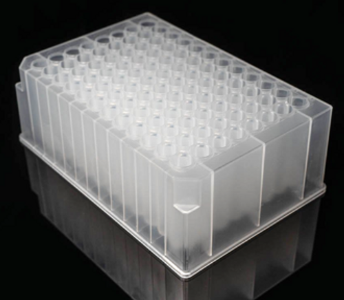 Corning 3866 2mL Deep Well Plate With Round Wells and Round Bottom For Assay Preparation and Storage - Lab Supplies - Stellar Scientific Corning 3866 2mL Deep Well Plate With Round Wells and Round Bottom For Assay Preparation and Storage - Lab Supplies - Stellar Scientific