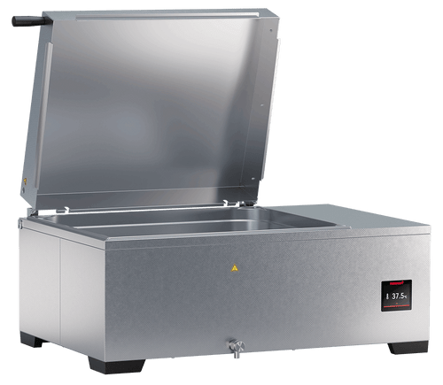 Memmert WTB 50 Fifty-One Liter Digital Water Bath For Thawing and Warming Cells and Media as Well As Incubating Samples - Laboratory Equipment - Stellar Scientific