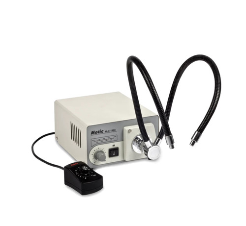 Motic Gooseneck - Bifurcated Arm Guide To Be Used Together With MLC-150 Fiber Optic Illuminator - Microscopy Supplies - Stellar Scientific Motic Gooseneck - Bifurcated Arm Guide To Be Used Together With MLC-150 Fiber Optic Illuminator - Microscopy Supplies - Stellar Scientific