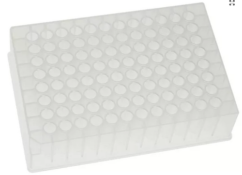 96 Well Polypropylene 1mL Deep Well Plate With V-Shaped Bottom - DP11VR-9-NS - Lab Supplies - Stellar Scientific