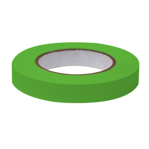 Globe Scientific Green Three-Quarter-Inch Wide Laboratory Labeling Tape For Organizing The Lab - Lab Supplies - Stellar Scientific