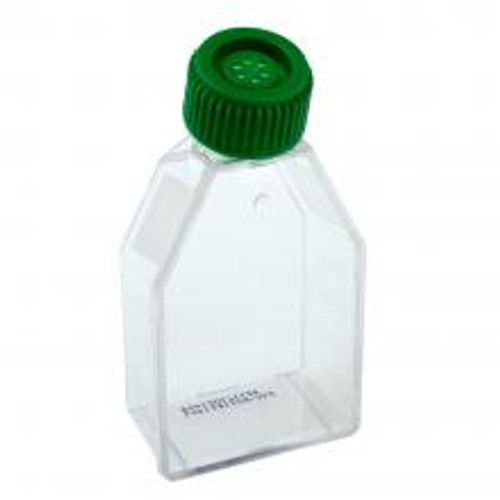 T25 Polystyrene Tissue Culture Treated Flask With .22uM Vented Cap, RNase and DNase Free, STERILE