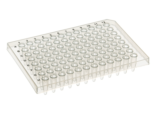 Stellar Scientific P96-103 High Profile 0.2mL Per Well PCR Assay Plate With A12 Notch and Flat Edges for ABI Thermal Cyclers Stellar Scientific P96-103 High Profile 0.2mL Per Well PCR Assay Plate With A12 Notch and Flat Edges for ABI Thermal Cyclers