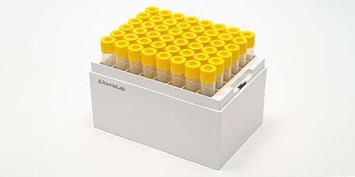2mL 2D Barcoded External Thread Cryovial, SBS Rack Format, Precapped With Screw Cap, RNase/DNase Free, STERILE, 10 Racks of 48, 480 Total Tubes 2mL 2D Barcoded External Thread Cryovial, SBS Rack Format, Precapped With Screw Cap, RNase/DNase Free, STERILE, 10 Racks of 48, 480 Total Tubes