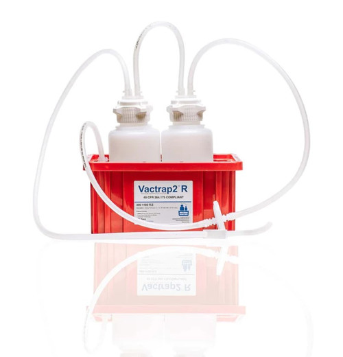 Foxx Lifesciences Vactrap Vacuum Trap System 305-1103-FLS With Two 1L Round Polypropylene Vacuum Bottles - Lab Safety Supplies - Stellar Scientific Foxx Lifesciences Vactrap Vacuum Trap System 305-1103-FLS With Two 1L Round Polypropylene Vacuum Bottles - Lab Safety Supplies - Stellar Scientific