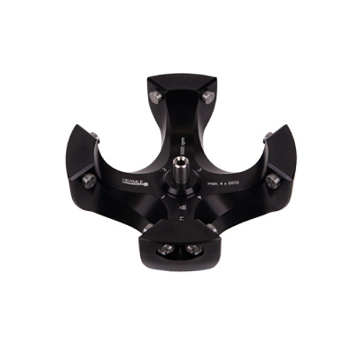 4 x 200mL Swing-Out Rotor Without Buckets for Hermle Z307, Z327 and Z32HK Universal Centrifuges 4 x 200mL Swing-Out Rotor Without Buckets for Hermle Z307, Z327 and Z32HK Universal Centrifuges
