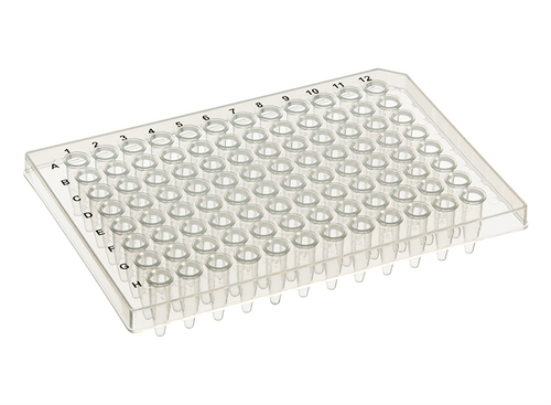 Stellar Scientific P96-103 High Profile 0.2mL Per Well PCR Assay Plate With A12 Notch and Flat Edges for ABI Thermal Cyclers