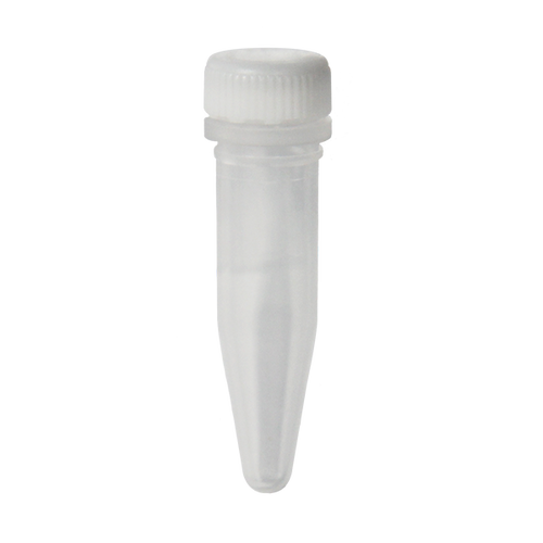 RINO™ 1.5 mL Screw-Cap Microcentrifuge Tubes With Caps for Storm and Gold Model Bullet Blender Bead Homogenizers. Requires RINO™ Lid Gasket.  Sterile, RNase & DNase Free