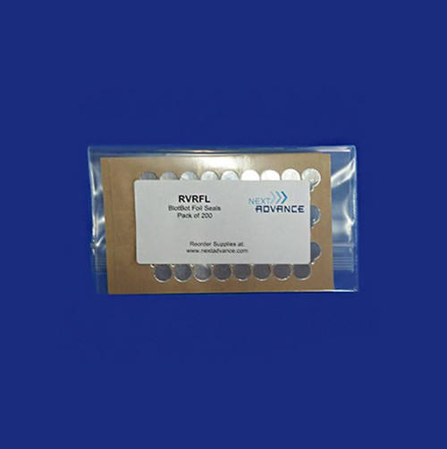Foil Seals For Next Advance Freedom Rocker Reservoirs - RVRFL - Lab Supplies - Stellar Scientific Foil Seals For Next Advance Freedom Rocker Reservoirs - RVRFL - Lab Supplies - Stellar Scientific