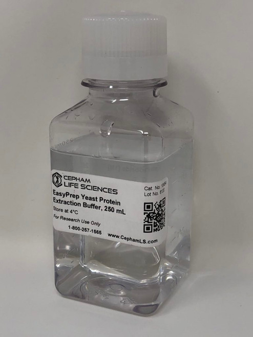 Bottle of EasyPrep-Protein Extraction Buffer For Extracting Proteins From Yeast Strain Samples- Proteomic Buffers And Reagents - Stellar Scientific Bottle of EasyPrep-Protein Extraction Buffer For Extracting Proteins From Yeast Strain Samples- Proteomic Buffers And Reagents - Stellar Scientific
