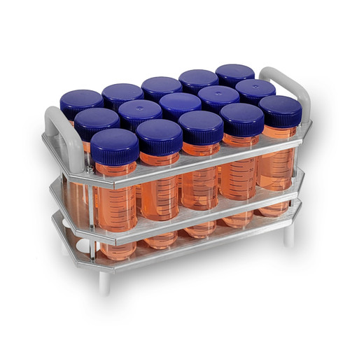 Rack for 15 x 50mL tubes - B2000-4-T500 - For Benchmark Scientific B2000-4 4L Water Bath Rack for 15 x 50mL tubes - B2000-4-T500 - For Benchmark Scientific B2000-4 4L Water Bath