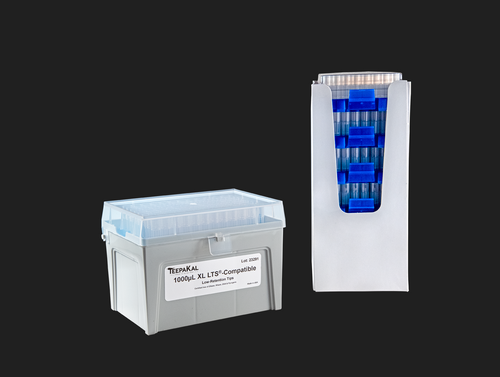 TeepaKal 1000uL Low Retention Tips For Rainin LTS Pipettes - Available In Racks And Eco Reloads - Pipette Tips - Stellar Scientific TeepaKal 1000uL Low Retention Tips For Rainin LTS Pipettes - Available In Racks And Eco Reloads - Pipette Tips - Stellar Scientific