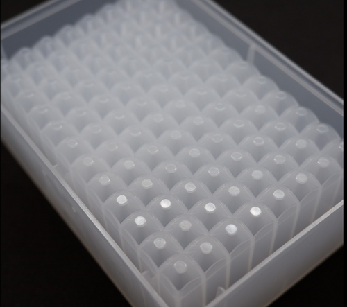 Irish Life Sciences 96 Well NON-STERILE, Polypropylene 2.2mL Deep Well Plate With Square Wells and Pyramid-Shaped Bottom, 50/CS