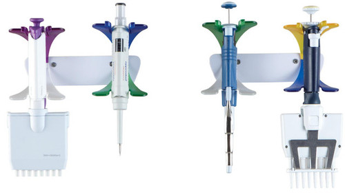 Pipette Wall Mount - Fits Most Brands of Pipettes - Single and MultiChannel.