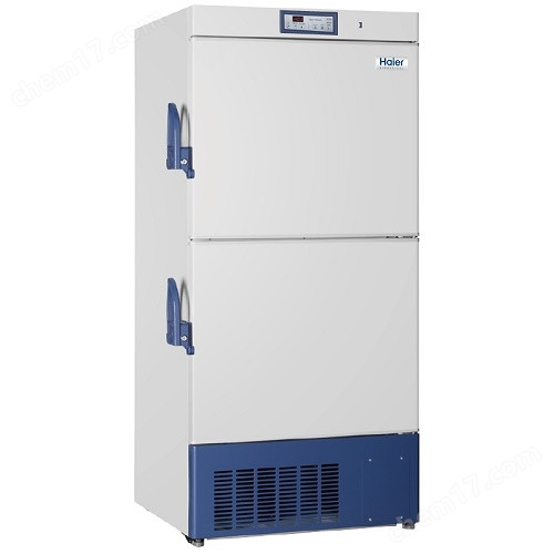 Haier Biomedical 18.8 Cubic Foot -30C Biomedical Lab Freezer With Two Doors, Eight Internal Drawers and Manual Defrost, 115V