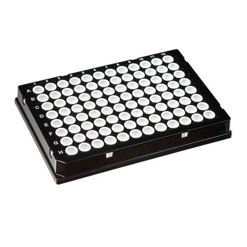96 Well Low Profile REEBO Rigid Hardshell PCR Plate For Robotic Liquid Handling Platforms and qPCR Are Made With A Polycarbonate Frame And Polypropylene Wells - PCR Supplies - Stellar Scientific