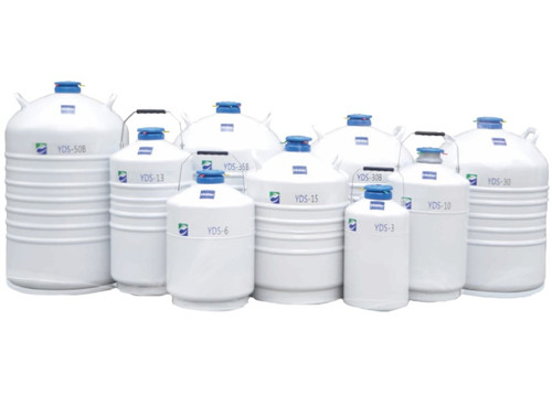 Haier Biomedical LN2 Canister For Storing Cryogenic Samples In Liquid Nitrogen - Lab Freezers - Stellar Scientific