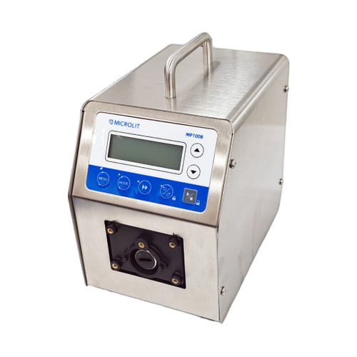 Variable Speed Peristaltic Pump With 304 Stainless Steel Housing, Flow Rate : 0.005-3000ml/min, Speed Rate : 0.1~600 RPM, Must Select Pump Head to Complete Variable Speed Peristaltic Pump With 304 Stainless Steel Housing, Flow Rate : 0.005-3000ml/min, Speed Rate : 0.1~600 RPM, Must Select Pump Head to Complete