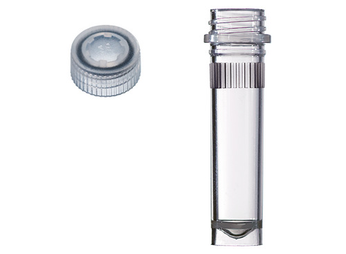 2mL Sterile Clear Ribbed Skirted Screw Cap Micro Tube With Sterile, Clear Screw-Cap, for Sample Preparation Mixing and Storage - Lab Supplies - Stellar Scientific 2mL Sterile Clear Ribbed Skirted Screw Cap Micro Tube With Sterile, Clear Screw-Cap, for Sample Preparation Mixing and Storage - Lab Supplies - Stellar Scientific