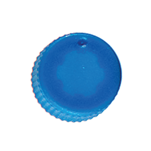 Bag of 500 Screw Caps with O-Ring Assembly for Screw Cap Tubes, RNase and DNase Free, - Opaque Blue Bag of 500 Screw Caps with O-Ring Assembly for Screw Cap Tubes, RNase and DNase Free, - Opaque Blue