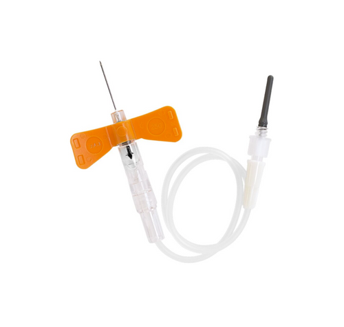 Sol-Guard PBLA2512 Safety Pull-Button Blood Collection Needle 25G x 3/4" w/ 12" Tubing Without Pre-Attached Holder Sol-Guard PBLA2512 Safety Pull-Button Blood Collection Needle 25G x 3/4" w/ 12" Tubing Without Pre-Attached Holder
