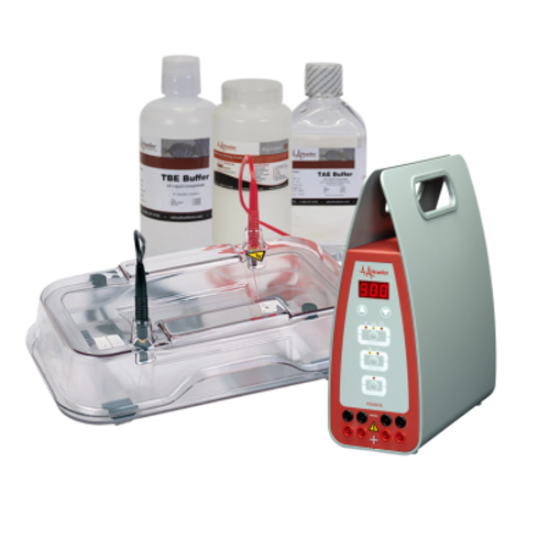 Hoefer Electrophoresis Bundle For Running DNA Gels - Includes Power Supply, Horizontal Unit, Agarose and TAE Buffer Hoefer Electrophoresis Bundle For Running DNA Gels - Includes Power Supply, Horizontal Unit, Agarose and TAE Buffer