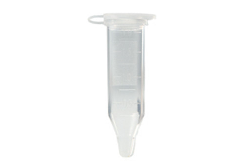 2.0mL "Dolphin"  Bottle-Nose Micro-Centrifuge Tube for Pelleting Samples, Sterile, 5000/CS