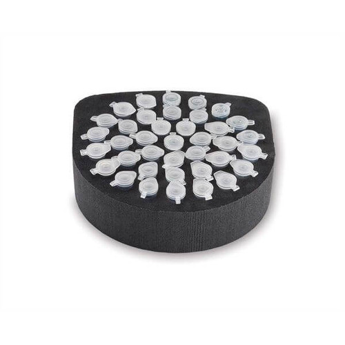 Foam Insert for Ohaus Vortex Mixers, Holds 38 x 1.5/2.0mL Microcentrifuge Tubes