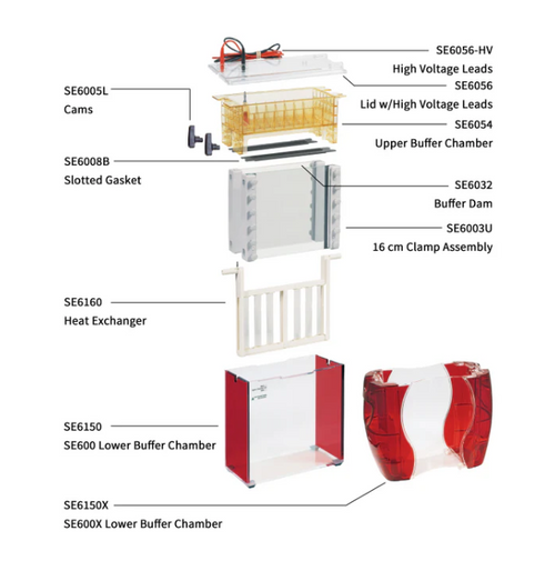 Hoefer SE6008B Replacement Part - Slotted Gasket